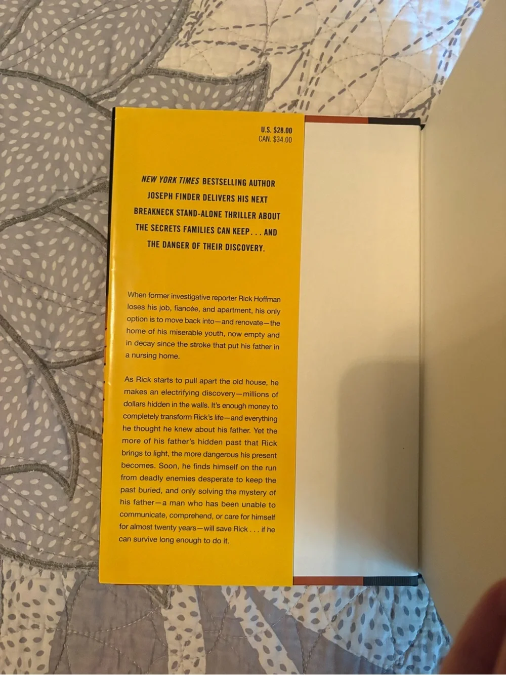 The Fixer Hardcover Novel
